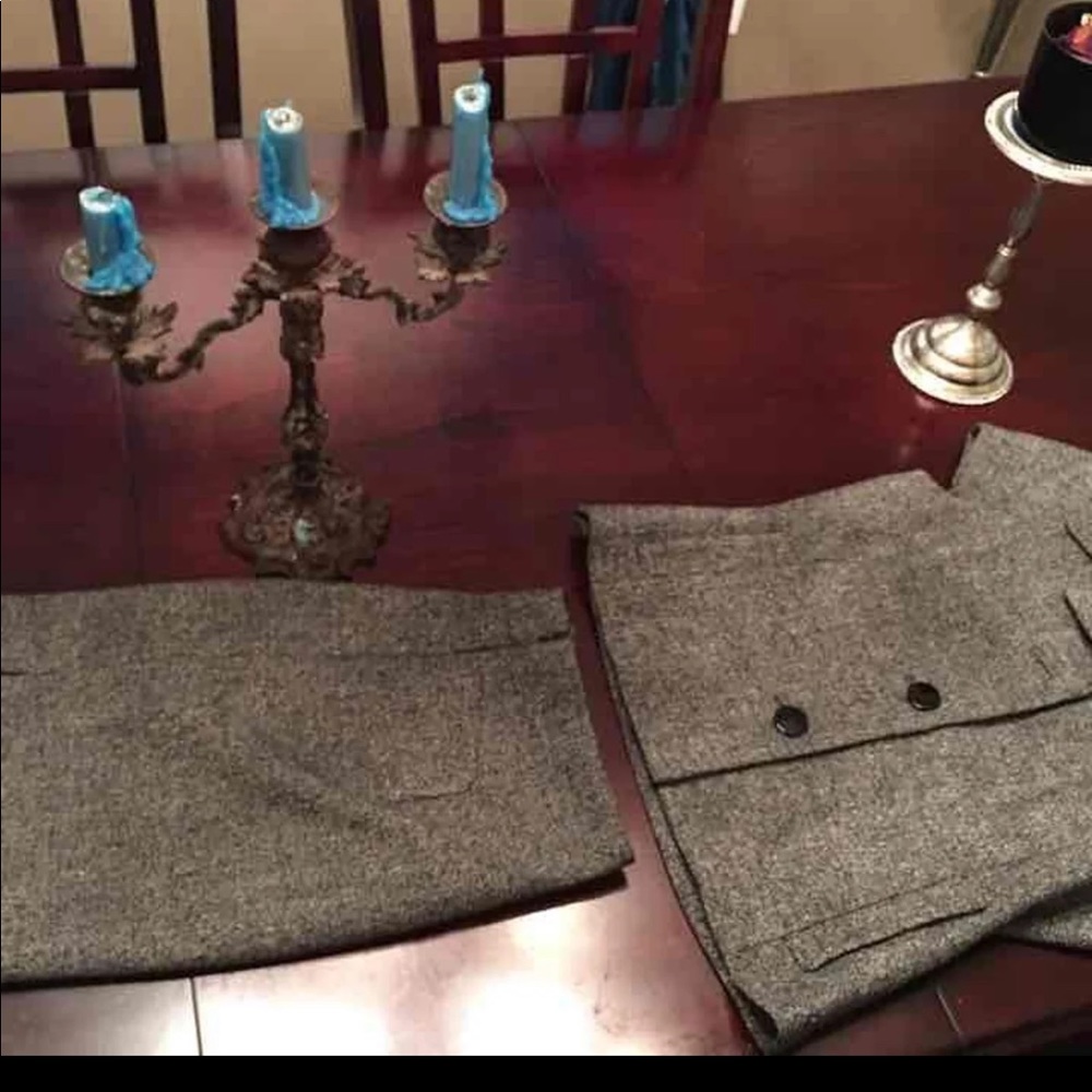 Banana republic tweed pencil skirt suit sz 4/8